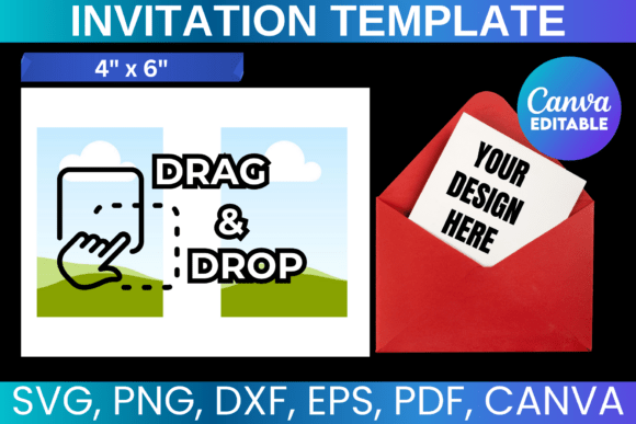 Invitation Template, Postcard Template: Canva Graphics Review