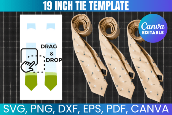 Tie Template, Tie Sublimation Template
